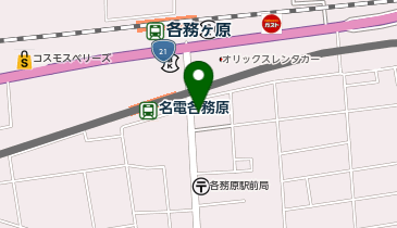 かかみがはらキッズラーニングセンターの地図画像