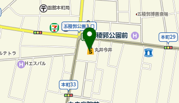 ショップハーバー丸井今井函館店の地図画像