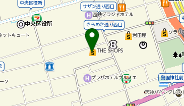 GRAND STAGE(グランド ステージ) 福岡西通り店の地図画像