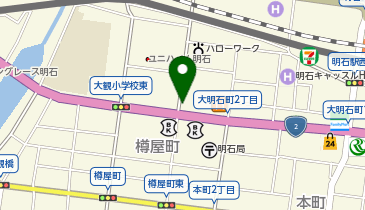 1STEP(ステップ)パーソナルコンディショニング明石の地図画像
