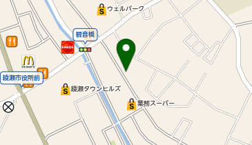 綾瀬あおば接骨院はりきゅう院の地図画像