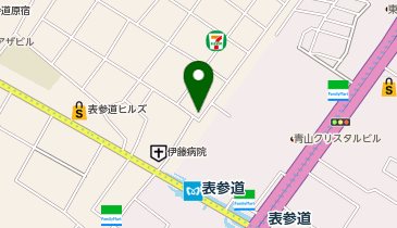 TokiiRo(トキイロ) 表参道店の地図画像