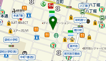 バーガーキングR 広島本通店の地図画像