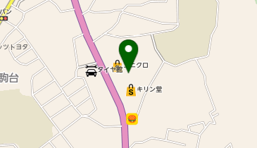 まるかつ 生駒店の地図画像