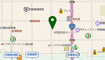 染・清流館の地図画像
