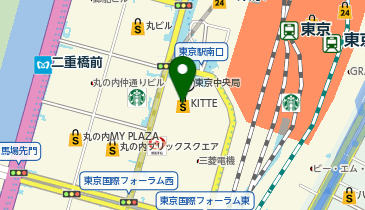 旧東京郵便局長室の地図画像