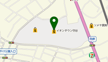 イオン銀行 イオンタウン守谷店の地図画像