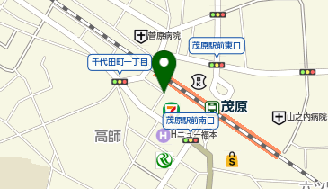 ねんきんサテライト茂原の地図画像