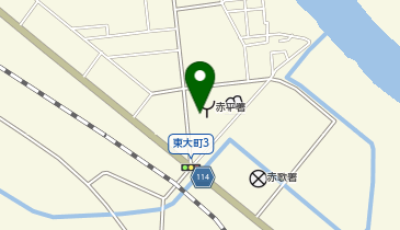 赤平市図書館の地図画像