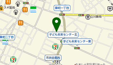 ロバーツ 立川の地図画像