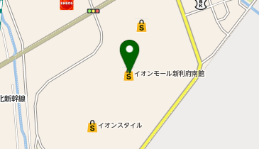 イオンモール新利府 南館の地図画像