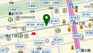 キラキラ韓流商店の地図画像