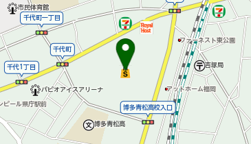 ほけんの110番 ブランチ博多パピヨンガーデン店の地図画像