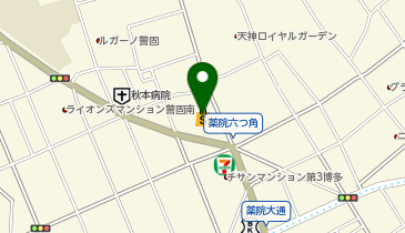 ほけんの110番 福岡支社の地図画像