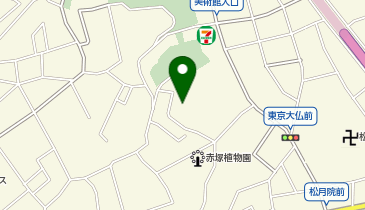 東京大仏 乗蓮寺の地図画像