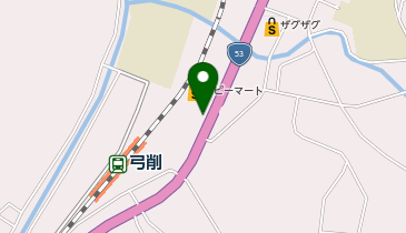 ワッツウィズ 弓削ハピーマート店の地図画像