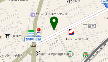 神戸三宮美容鍼灸 salon Make a Life(サロン メイク ア ライフ)の地図画像