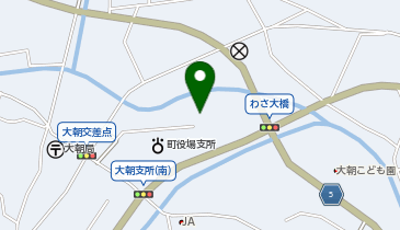 O.M.S 大朝モビリティーステーションの地図画像