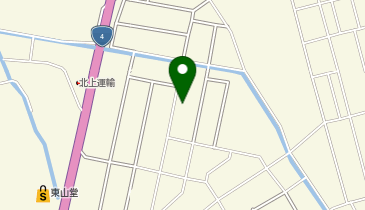 医心館 北上の地図画像