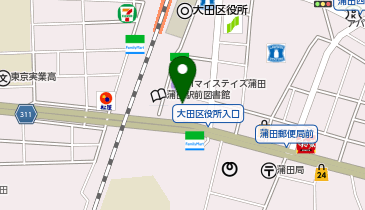 ヴィクトリア 蒲田店の地図画像