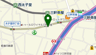 スポーツクライミングジム エキサイティング三茶の地図画像