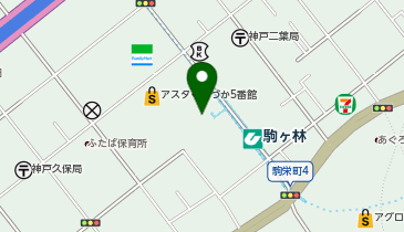 卓球場 くにづかタックの地図画像