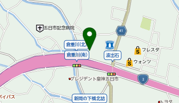 かめや釣具 五日市店の地図画像