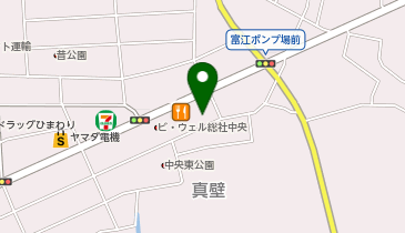 麺処おぐらの地図画像