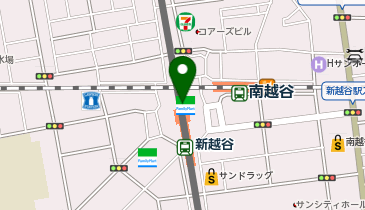 くりこ庵 新越谷ヴァリエ店の地図画像