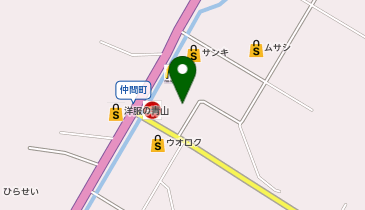 セカンドストリート 村上店の地図画像