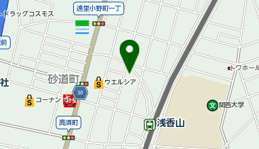 堺餃子 和久の地図画像