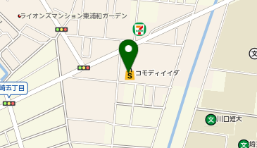  美容室イチゴ 東浦和店の地図画像