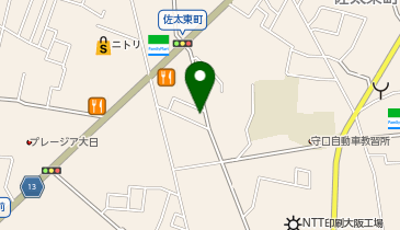 炭火焼dining(ダイニング)翔の地図画像