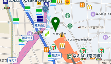 UNTITLED(アンタイトル) 大阪タカシマヤ店の地図画像