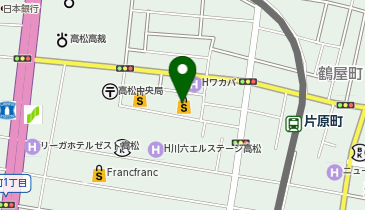 UNTITLED(アンタイトル) 高松三越店の地図画像