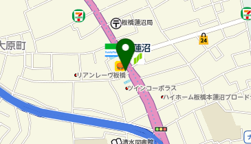 神のからあげ 本蓮沼本店の地図画像