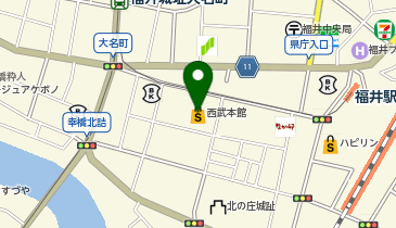 INDIVI(インディヴィ) 西武福井店の地図画像