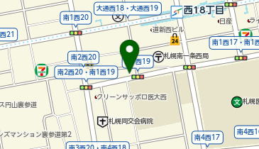 ラ・クラッセ札幌大通ウエストの地図画像