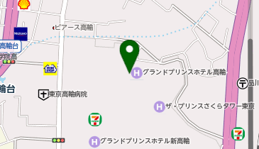 高輪 貴賓館の地図画像