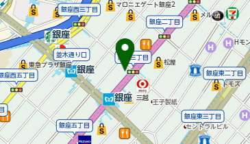 ウォッチ・ホスピタル 銀座店の地図画像