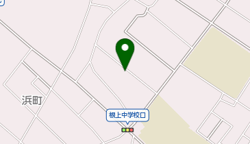 能美市根上相撲場・弓道場の地図画像
