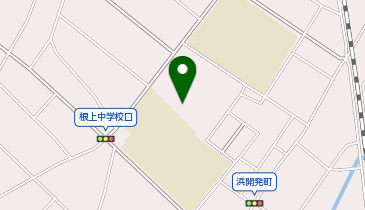 能美市根上ソフトボール場の地図画像