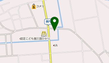 三国木部体育館の地図画像