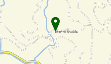 長野市営北郷体育館の地図画像