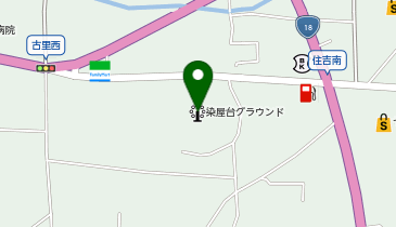 上田市染屋台多目的グラウンドの地図画像