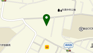 飯田市鼎弓道場の地図画像