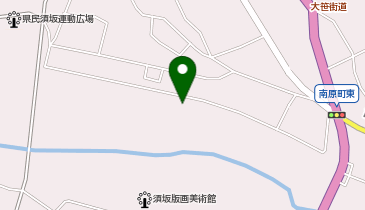 須坂市弓道場の地図画像