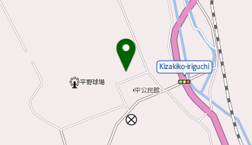 大町市B&G海洋センターの地図画像