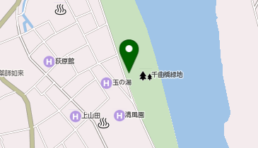 戸倉千曲川緑地公園マレットゴルフ場の地図画像