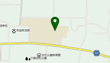 三郷体育館の地図画像